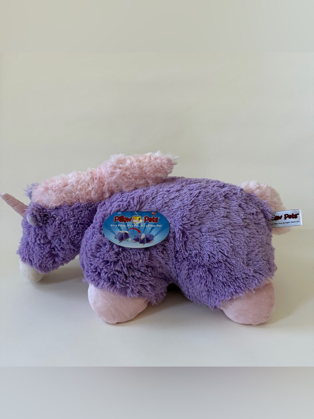 Pillow Pets Originals Magical Unicorn 11" Stuffed Animal Plush Toy NWT Vintage